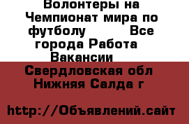 Волонтеры на Чемпионат мира по футболу 2018. - Все города Работа » Вакансии   . Свердловская обл.,Нижняя Салда г.